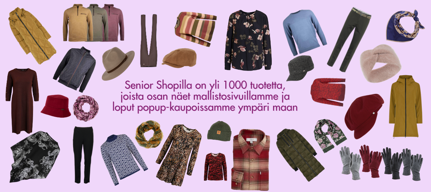 Senior Shopilla yli 1000 tuotetta